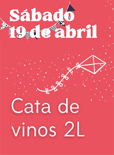 Cata de vinos de Bodega 2L / 19 de abril 2025
